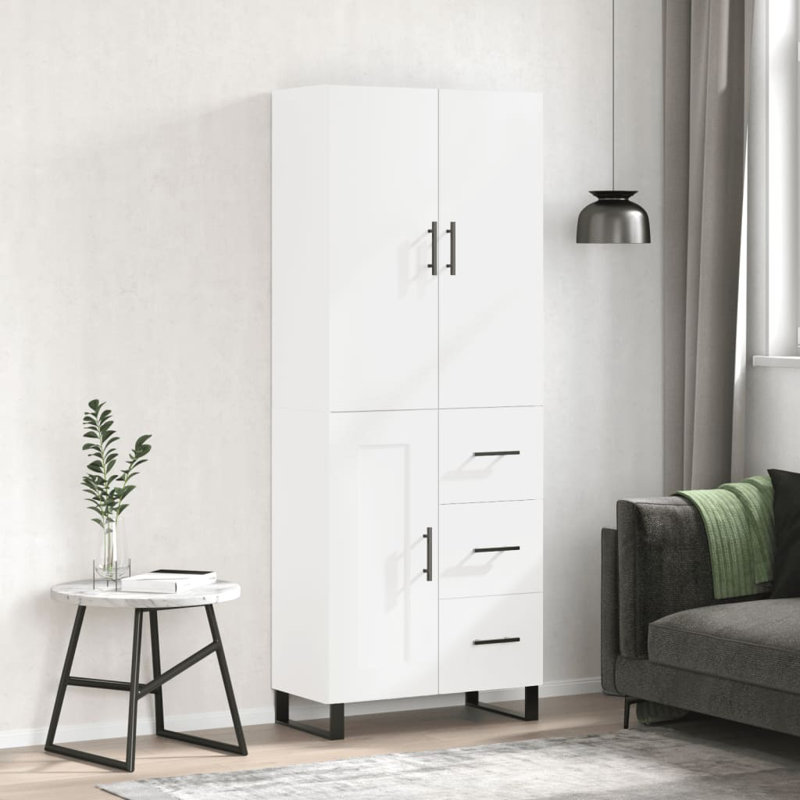 Bhawani 69.5cm Sideboard, White