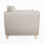 Marylin Upholstered Full Grain Leather Armchair-1367360251-1369066683
