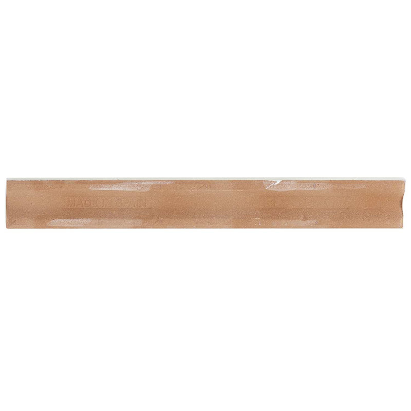 Angela Harris Dunmore 1X8 Ceramic Pencil Liner, Blanco