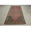 Tapis Oushak classique de style turc classique dans des tons neutres avec des accents rouges pour un salon ou une chambre à coucher élégant