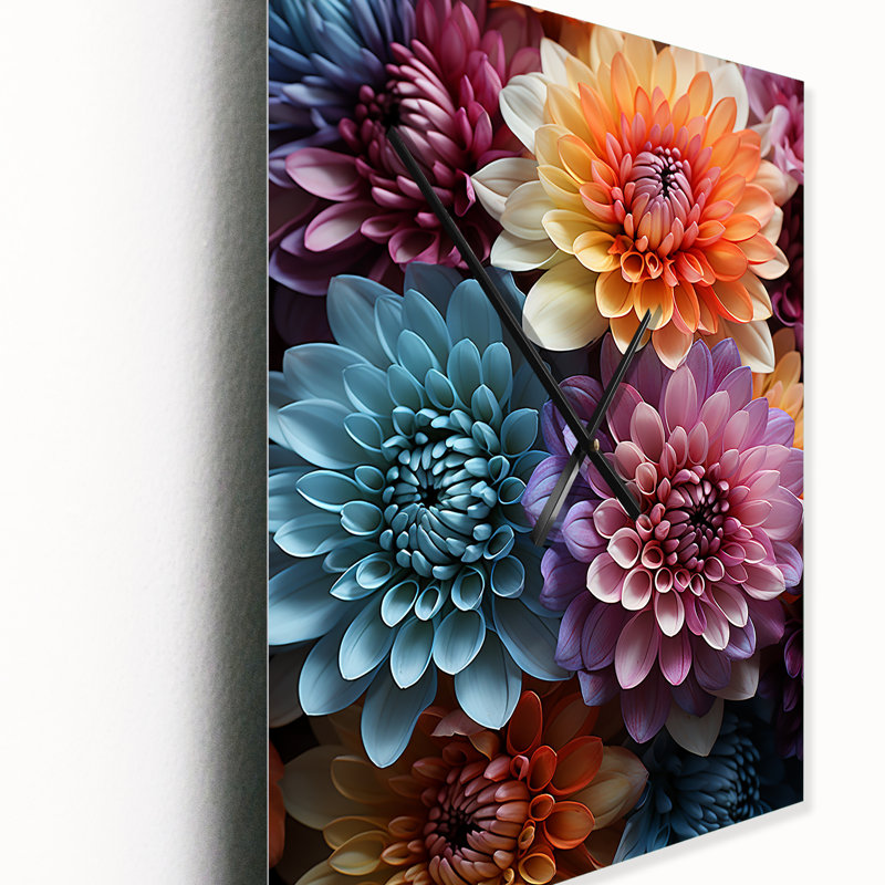 Horloge murale moderne Cristyan - Mums, Grand