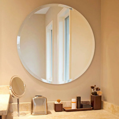Glass Round Mirror