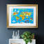 Carte du monde - impression encadrée-366616714-366616706