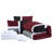 7-Piece Patchwork Bed in a Bag Comforter Set with Sheets-896275670-901019509