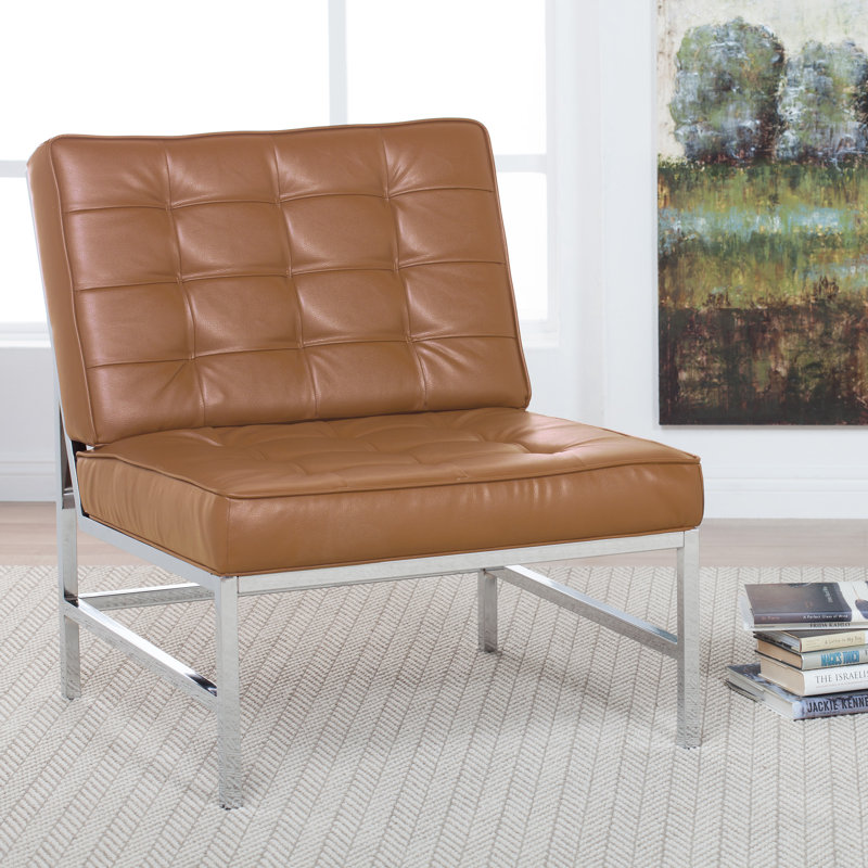 Vanwyk Faux Leather Accent Chair