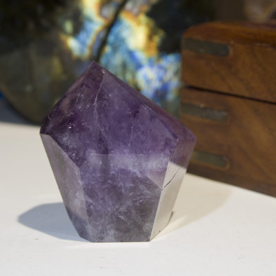 Polished Amethyst Miniature - Brazil