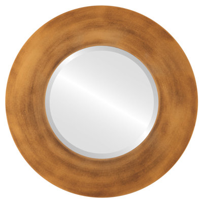 Rubinstein Wood Flat Wall Mirror