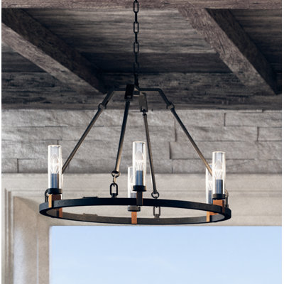 Magana 6 - Light Outdoor Chandelier