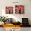 Impression florale sur toile-1691450880