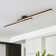 2 - Light Linear Minimalist Strip Led Semi Flush Mount