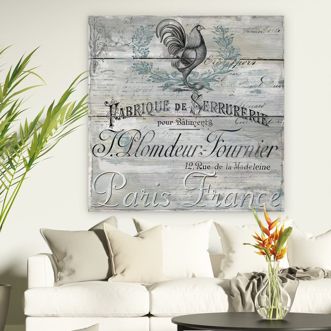 " Signs Of Paris I " Ophelia & Co.