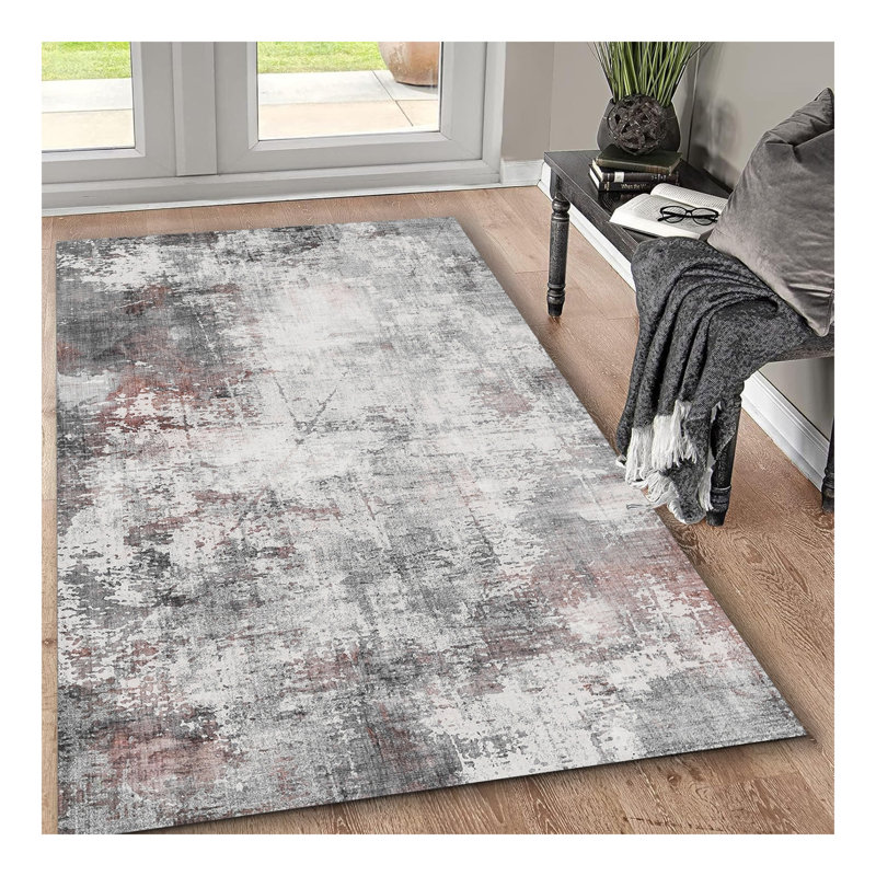 Tapis lavable antidérapant 5 pi x 7 pi