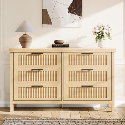 Commode 6 tiroirs Mid-Century