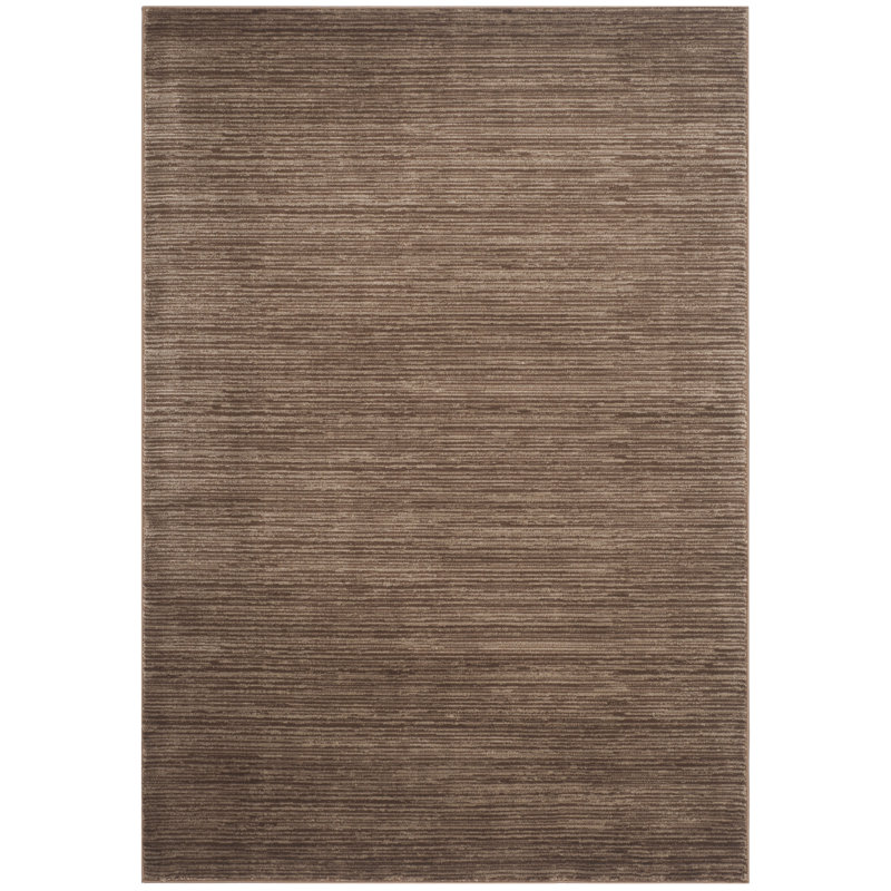 Swampscott Solid Colour Hand Woven Area Rug, Rectangle 91 x 152 cm