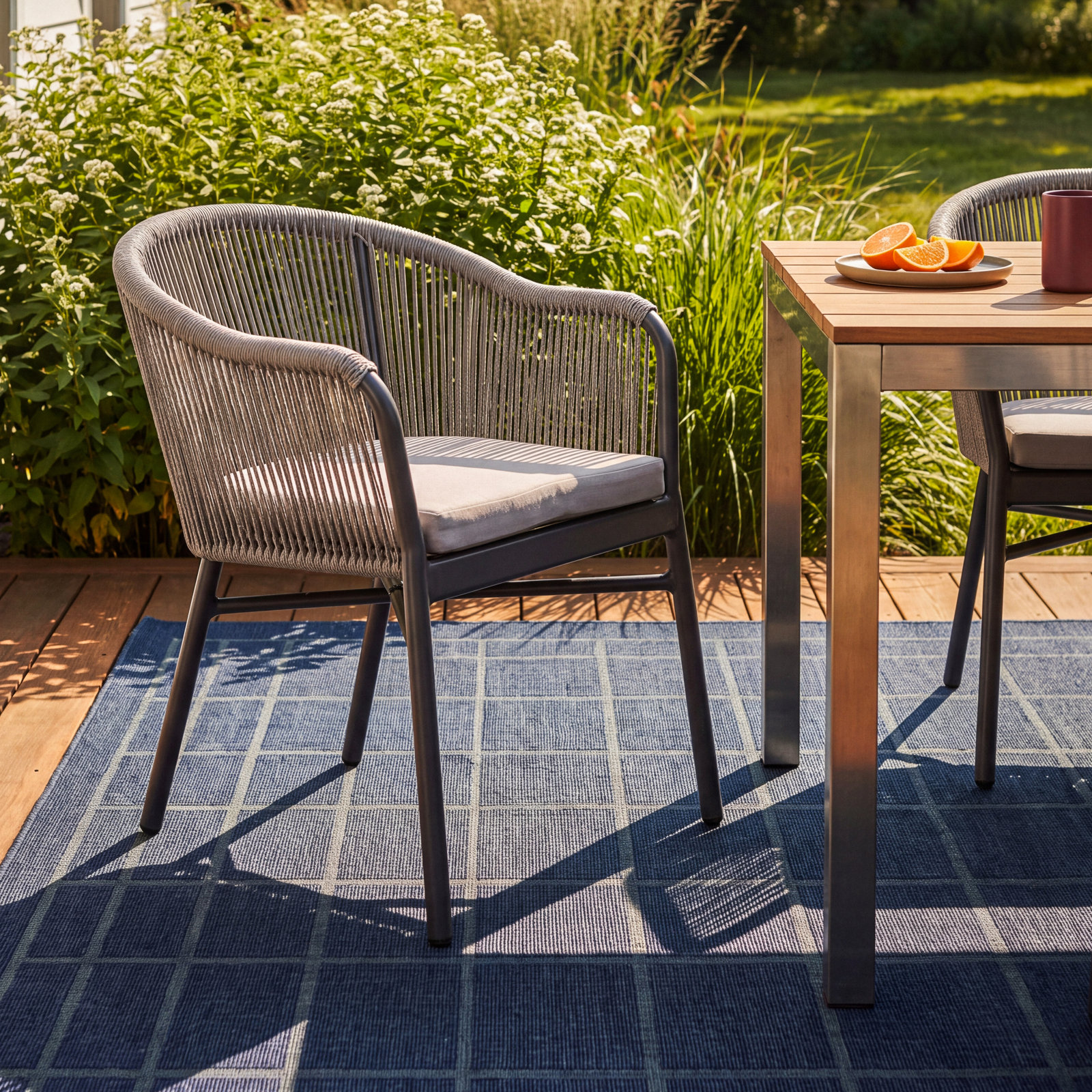 Domenica Aluminum Patio Armchair