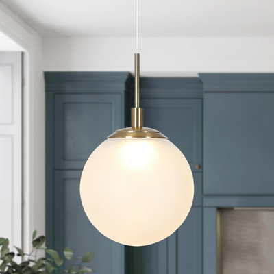 Luminaire suspendu sphère 1 lumière Christobel