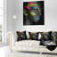 Coussin décoratif décoratif foncé avec coussins décoratifs abstract-30728106-30728102