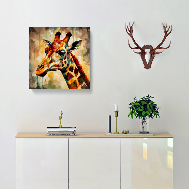 Modern Wall Art - Wrapped Canvas, 35cm H x 35cm W x 3cm D
