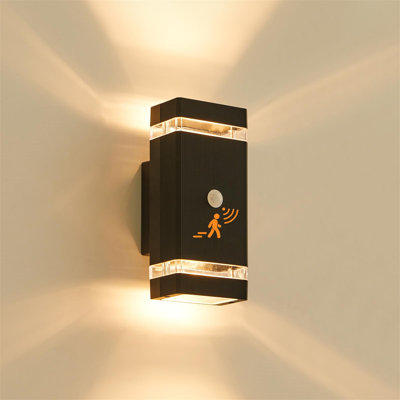 Matte Black Outdoor Sconce