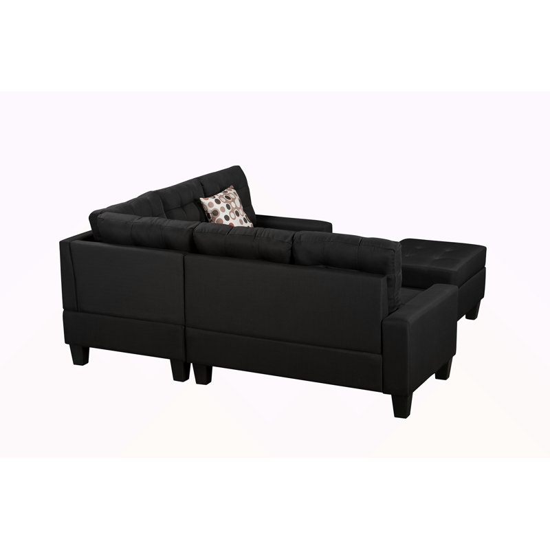 Canapé modulaire 6 pièces rembourré, Gris