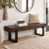 Black + Dark Walnut