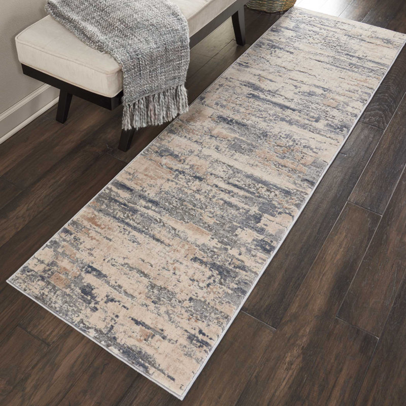 Comer Abstract Indoor Rug, Runner 2'2" x 7'6"