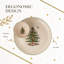 Spode Christmas Tree Chip and Dip Platter