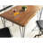 6 Rectangular Solid Wood Diningroom Table, Brown, Contemporary Look Table For 6, Modern Option