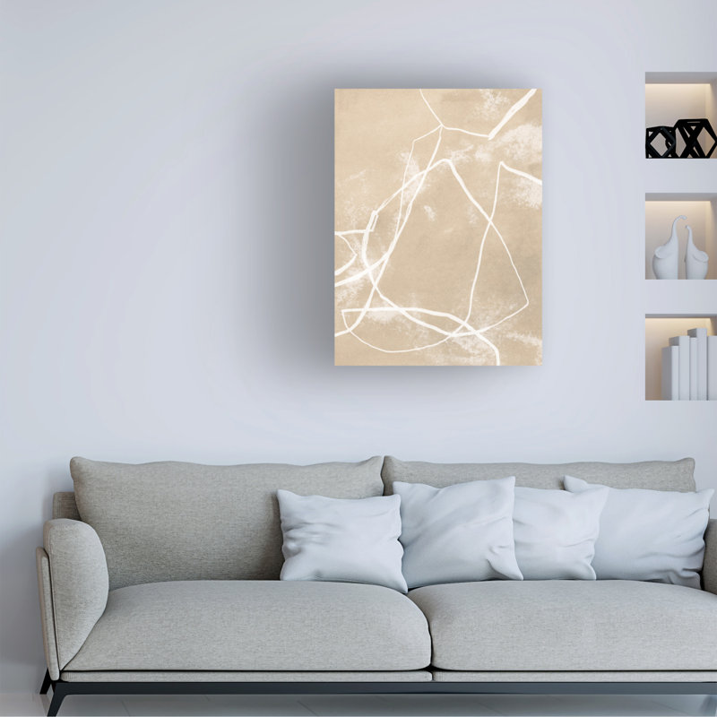 «Fil neutre I» deologia sur toile, H 24 po x l 18 po
