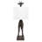 Lia Resin Giraffe Table Lamp with Linen Shade-94439873