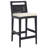 Velga Solid Wood Upholstered Counter Stool -1908621502