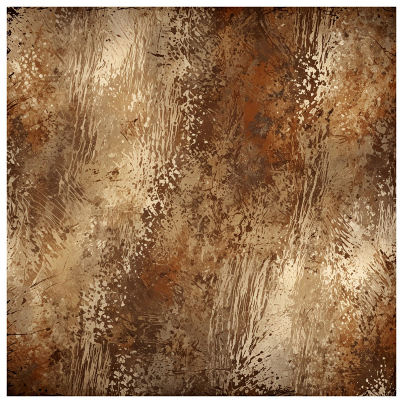 Rideaux de fenêtre bruns grunge, 50 po x 92 po - 1 panneau, Blocage