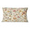 Beige Pink Floral Meadows Print I - Traditional Lumbar Pillow