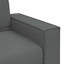 Canapé 2 places vidaXL gris foncé 55,1 po-57956711-57956709