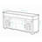 65.3" Tv Stand With Led Light Strips And Iron Mesh Barn Door Y Decorative Strip-619378961
