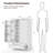 Farmhouse Kitchen Pantry – Refrigerator-Style Doors, 1 Large Drawer & Adjustable Shelves