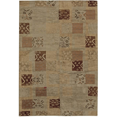 Modern One-of-a-Kind Rectangle 6' X 9' New Age Area Rug in