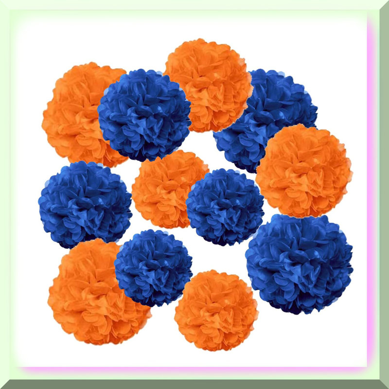 White Gold 9-Piece Paper Flower Set