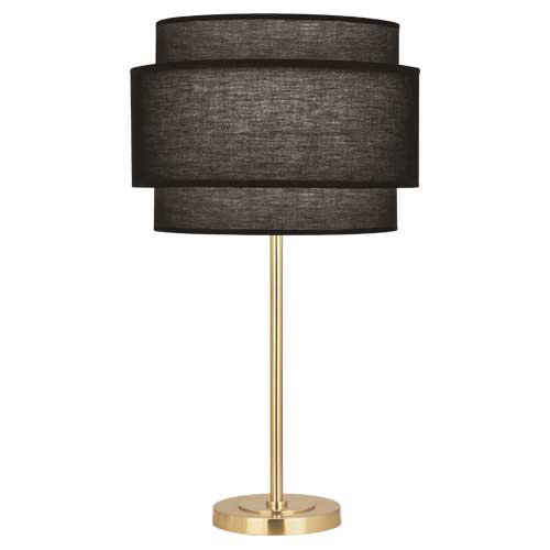 Decker Table Lamp, Modern Brass