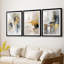 ABSTRACT Series CDXC - Impression sur mesure encadrée de qualité supérieure - 3 pièces-859374351-859374349