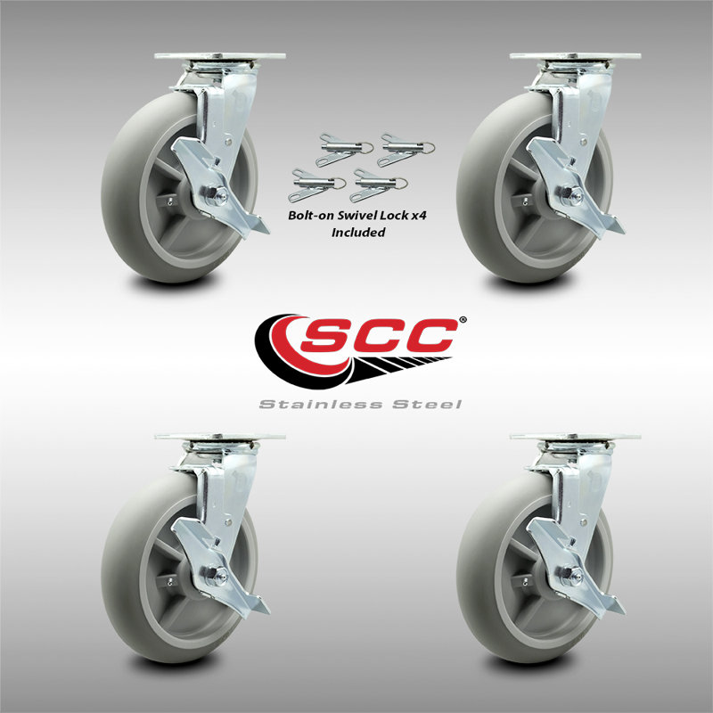Thermoplastic Rubber Caster
