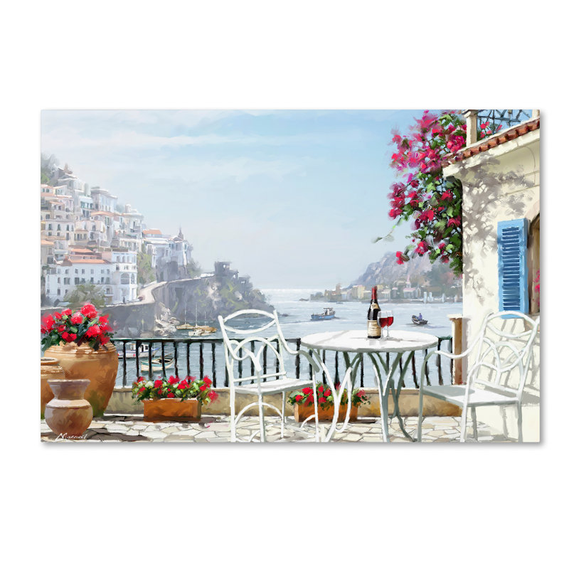 «Amalfi Coast», reproduction sur toile, H 16 po x l 24 po x P 2 po