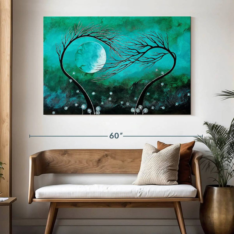 Kelan Emerald Dream, 34" H x 51" W