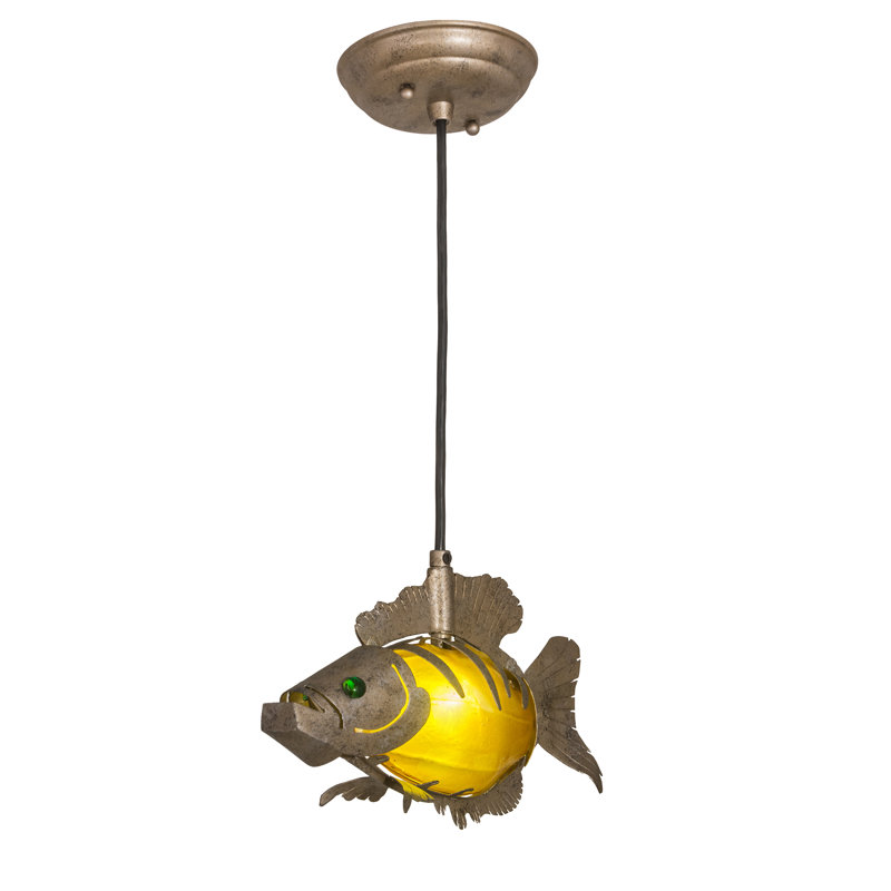 luminaire suspendu géométrique unique à 1 lumière