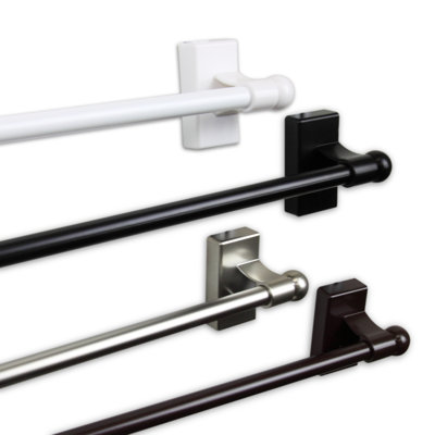 Landry Steel Adjustable Single Curtain Rod