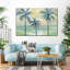 Marine Layer Palms, reproduction sur toile-302937634