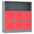 Grey/Red