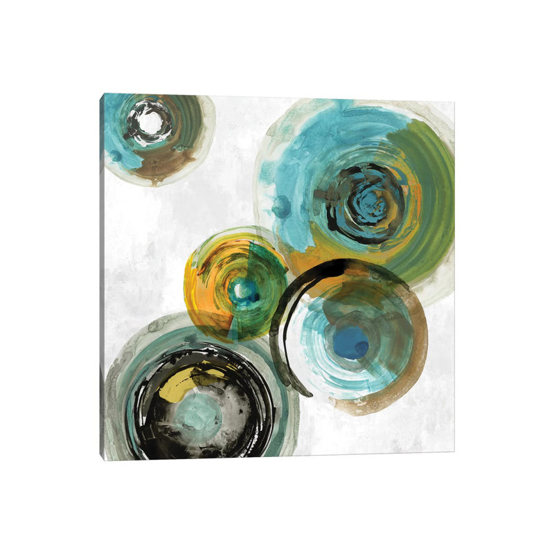Spirals III by Tom Reeves - Wrapped Canvas Painting, 45.72 cm H x 45.72 cm W x 1.91 cm D