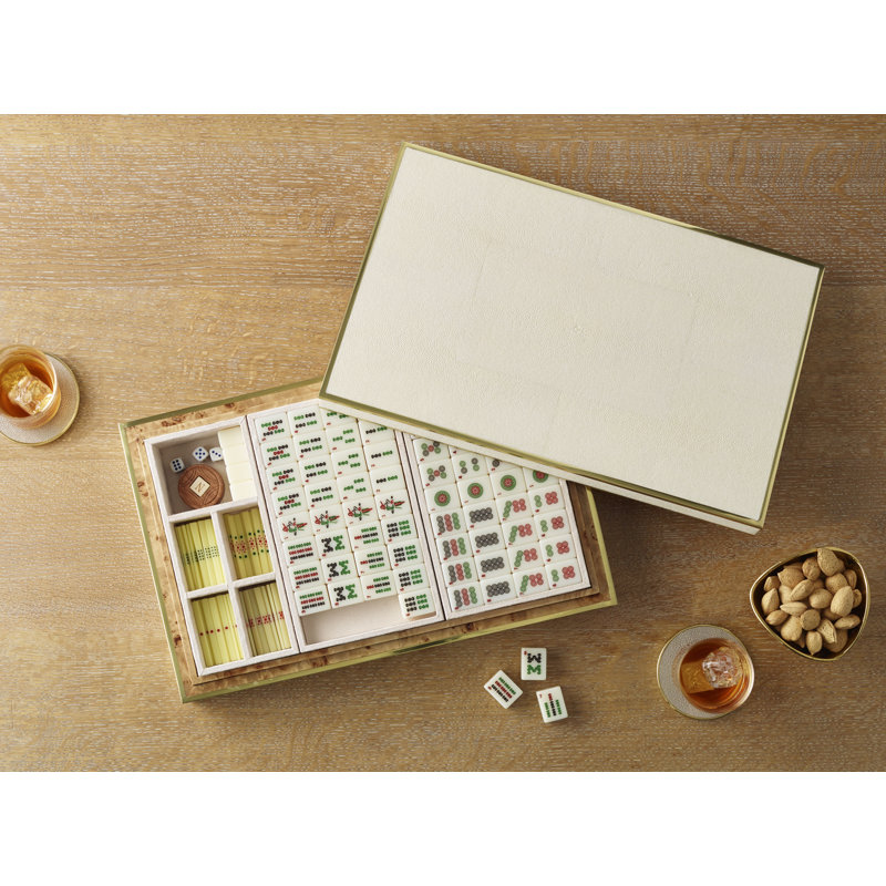 Shagreen Mahjong Set