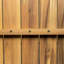 Table de jardin en bois - Balcon spacieux, stable et antidérapant